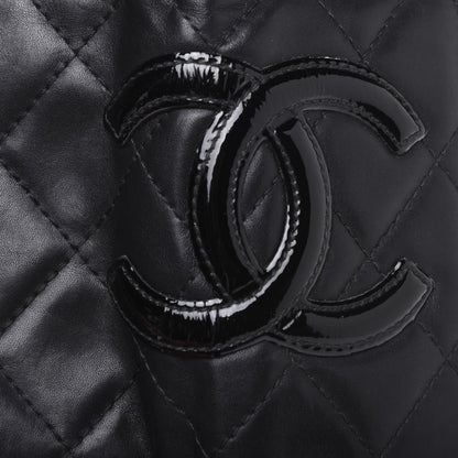 Chanel Calfskin Quilted Cambon 6 Key Holder Black 15 of 16