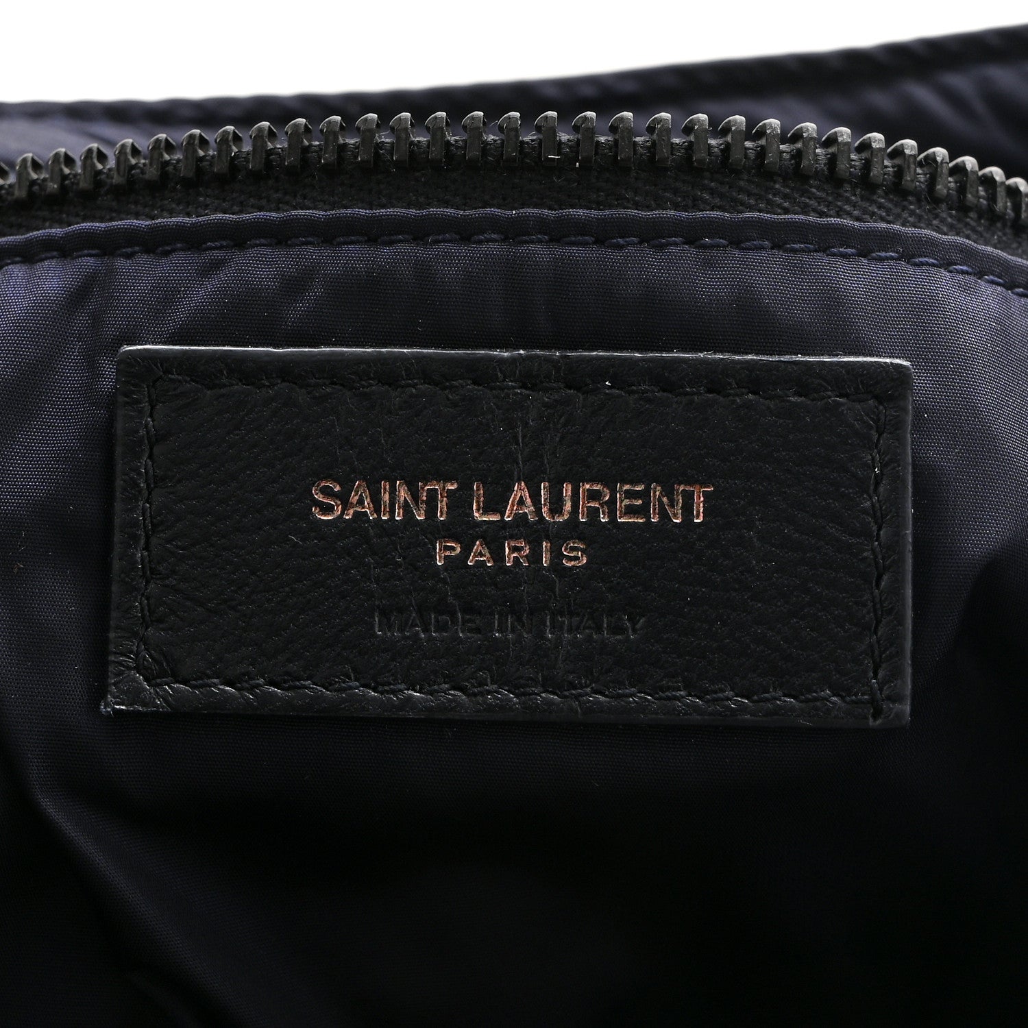 Saint Laurent Econyl Nylon Le 5 A 7 Hobo Navy 6 of 10