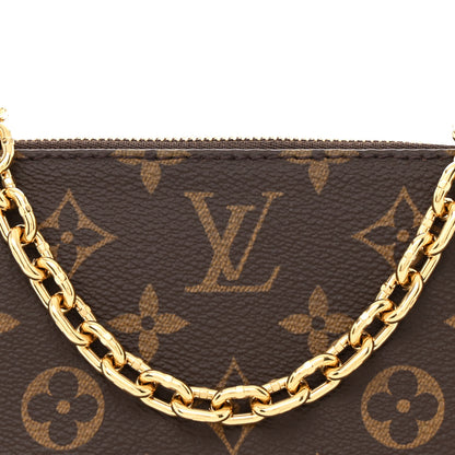Louis Vuitton Monogram Chain Pochette Accessories 7 of 9