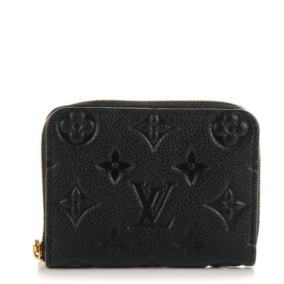 Louis Vuitton Empreinte Zippy Coin Purse Black 1 of 7