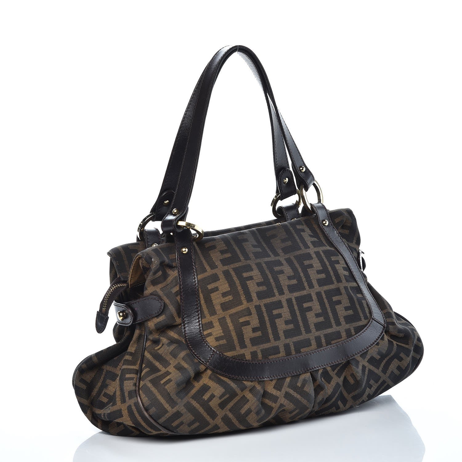 Fendi Zucca Medium Chef Shopper Tote Tobacco 2 of 22
