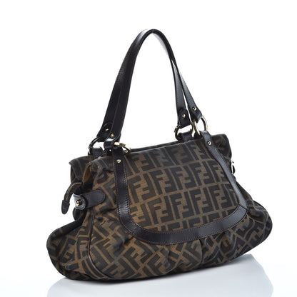 Fendi Zucca Medium Chef Shopper Tote Tobacco 2 of 22