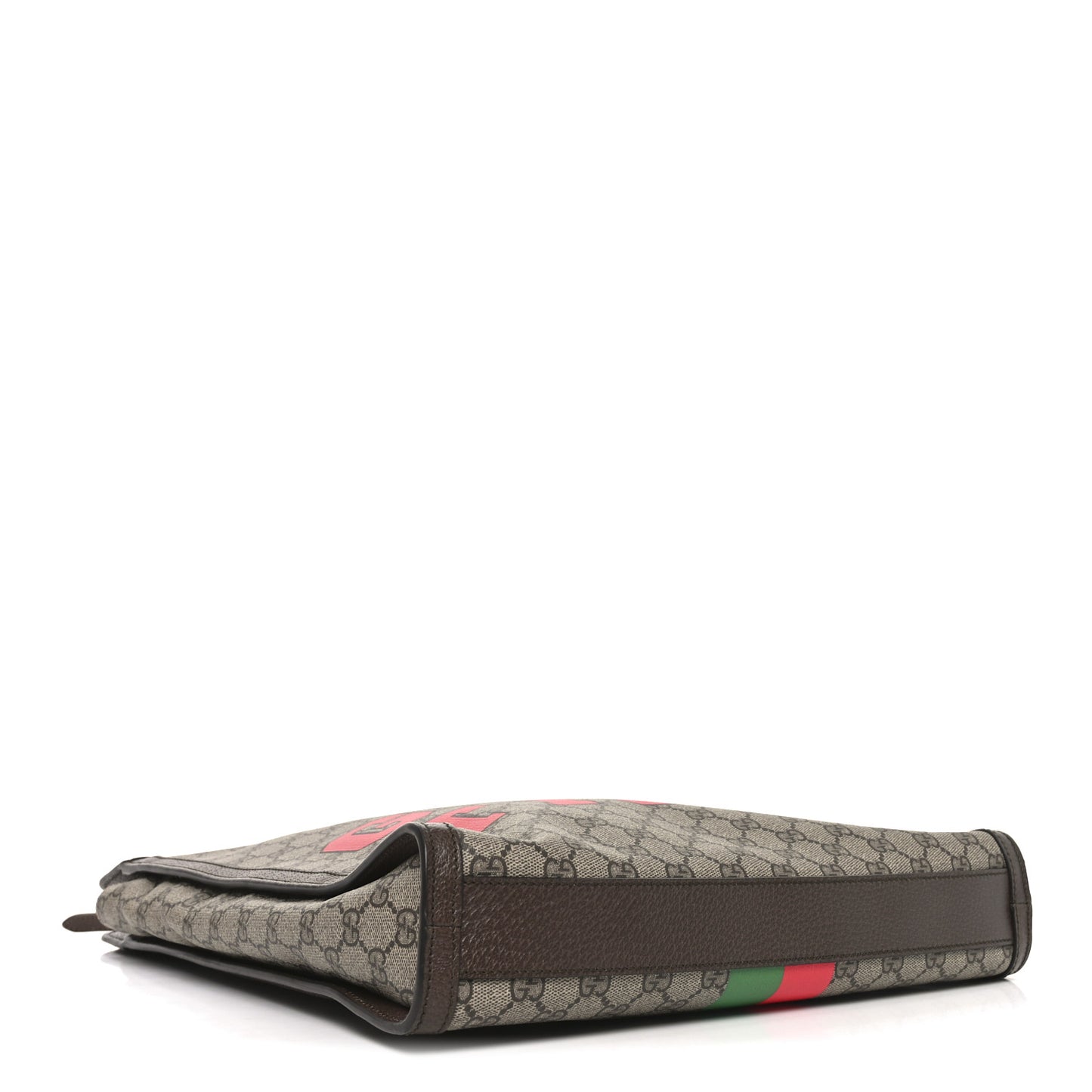 GG Supreme Monogram Textured Dollar Calfskin Web Gucci Tiger Slip Handle Tote Beige Ebony Live Red New Shamarock New Acero