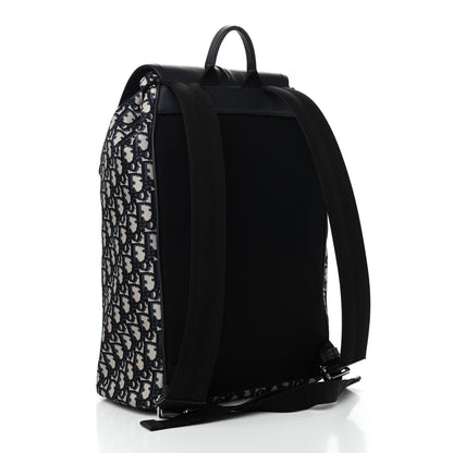 Christian Dior Oblique Motion Backpack Blue 3 of 11