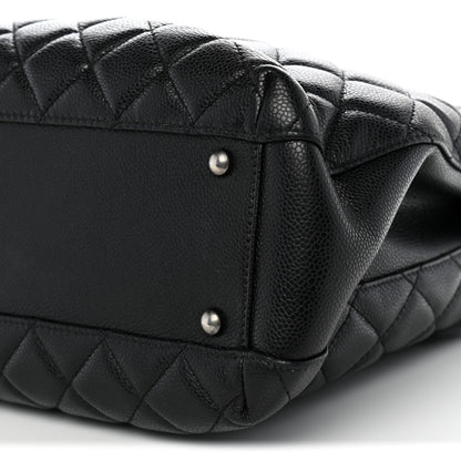 Chanel Caviar Quilted City Shopping Tote Black 11 of 13