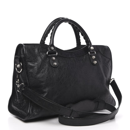 Balenciaga Agneau Giant 12 Silver Hardware City Black 3 of 9
