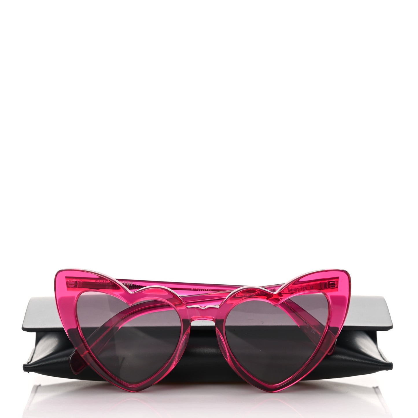 Acetate Heart Frame Loulou SL181 Sunglasses Pink