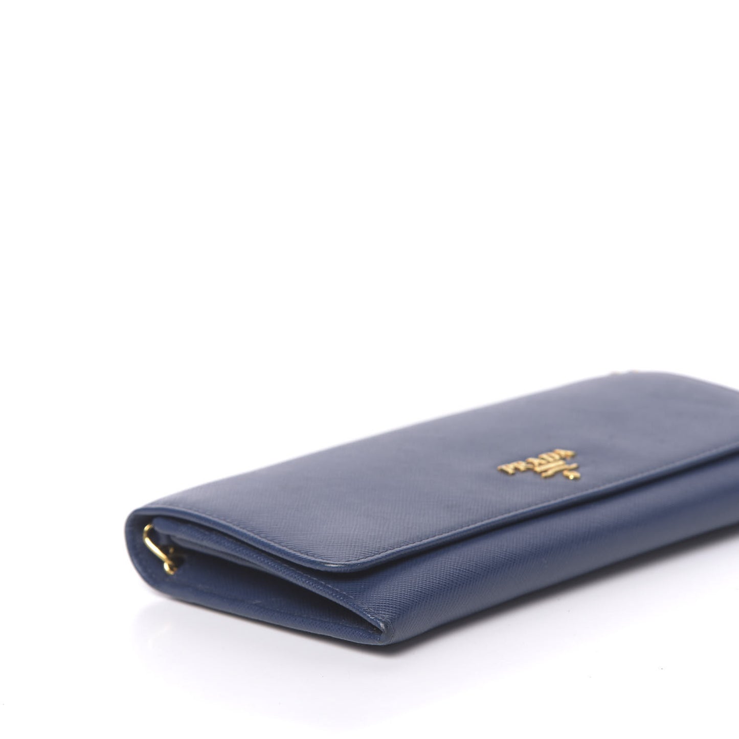 Saffiano Metal Oro Chain Wallet Baltico