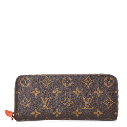 Louis Vuitton Monogram Clemence Wallet Piment 1 of 7