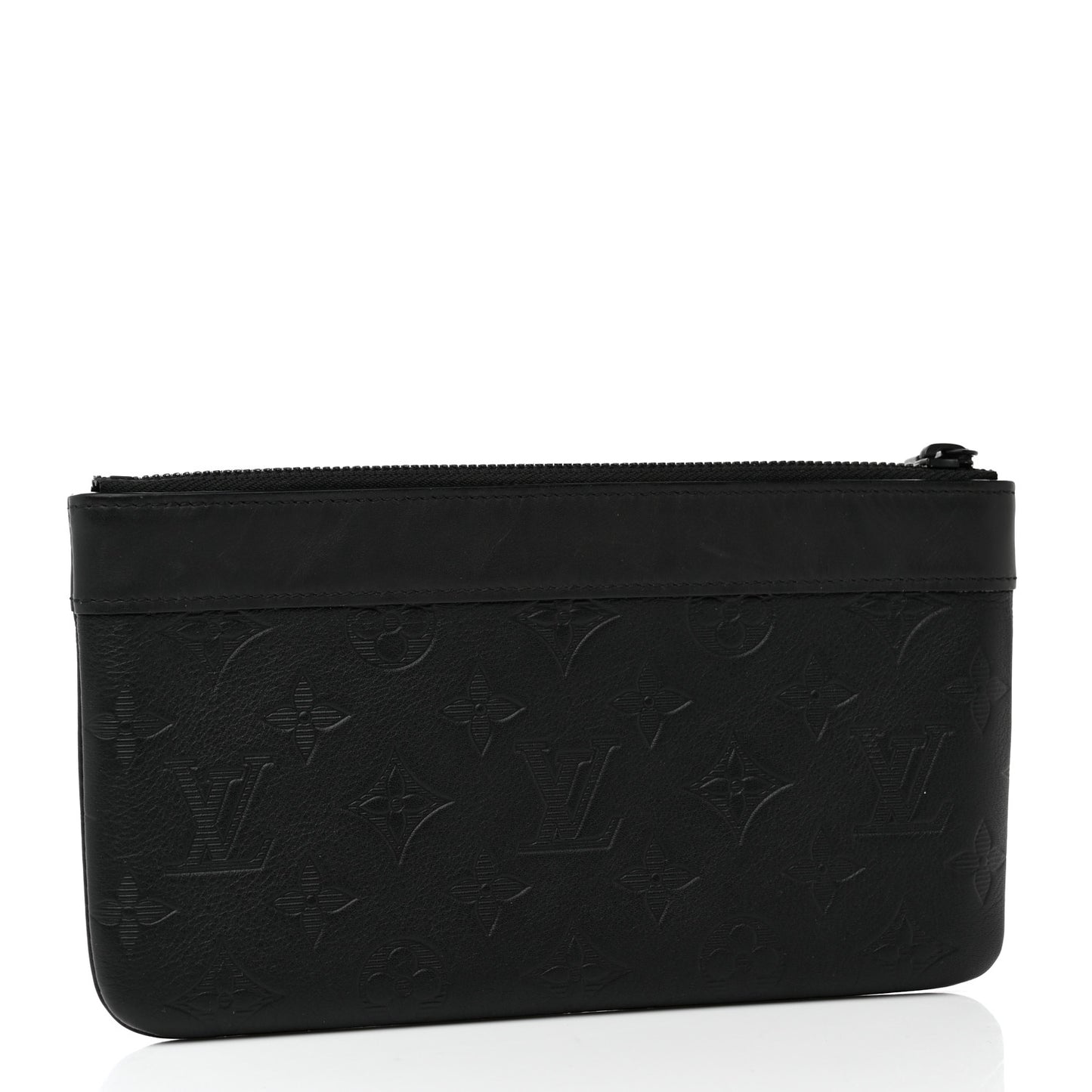 Calfskin Monogram Shadow Discovery Pochette PM Black