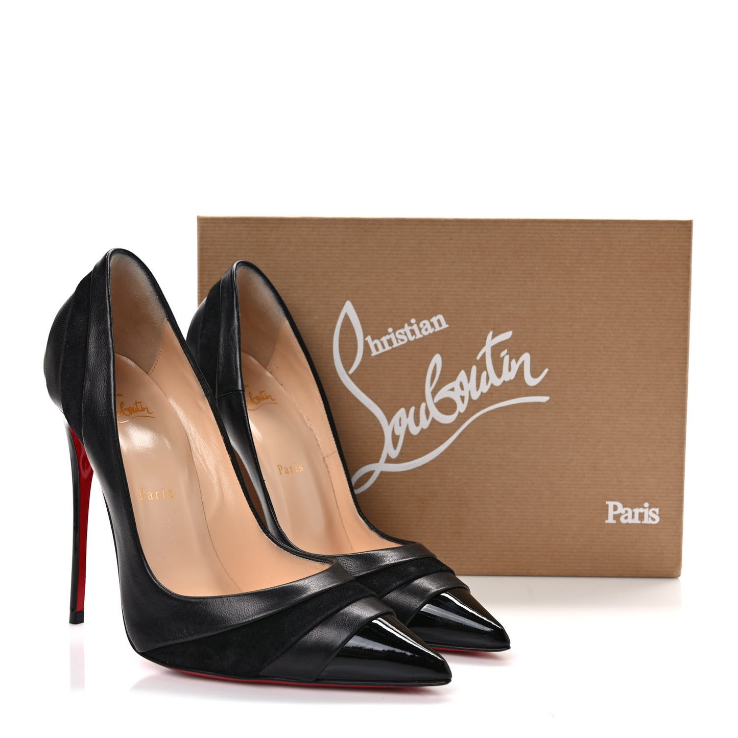 Patent Nappa Veau Velours Eklectica 120 Pumps 39 Black