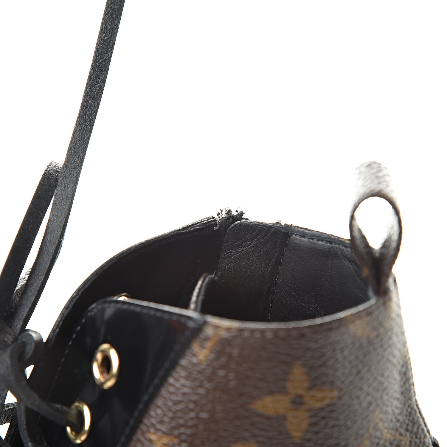 Louis Vuitton Patent Calfskin Monogram Star Trail Ankle Boots 39 Black 7 of 10