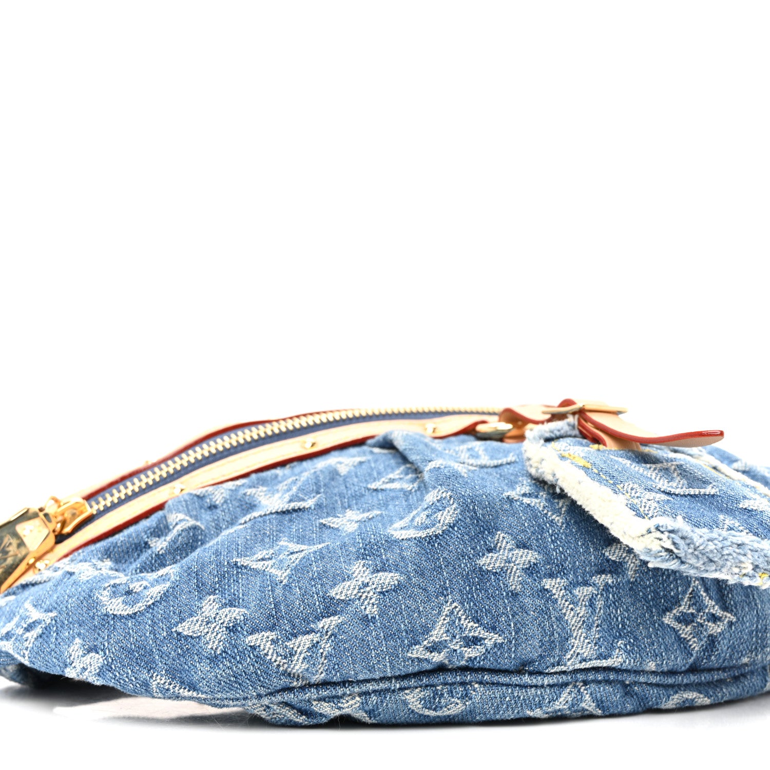 Louis Vuitton Monogram Denim High Rise Bumbag Blue 8 of 9