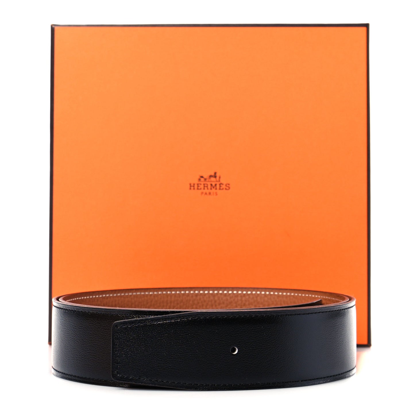 Box Togo 38mm Belt Strap 100 Black Gold