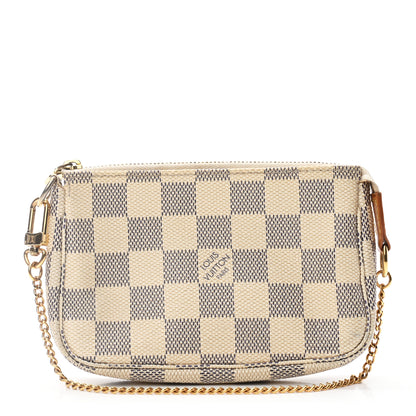 Louis Vuitton Damier Azur Mini Pochette Accessories 1 of 6