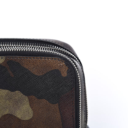 Prada Saffiano Camouflage Travel Bag Mimetico 10 of 11