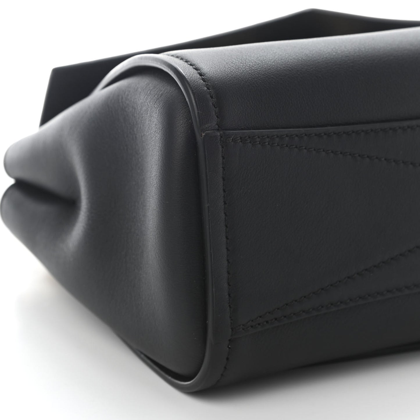 Calfskin Small Mystic Shoulder Bag Black
