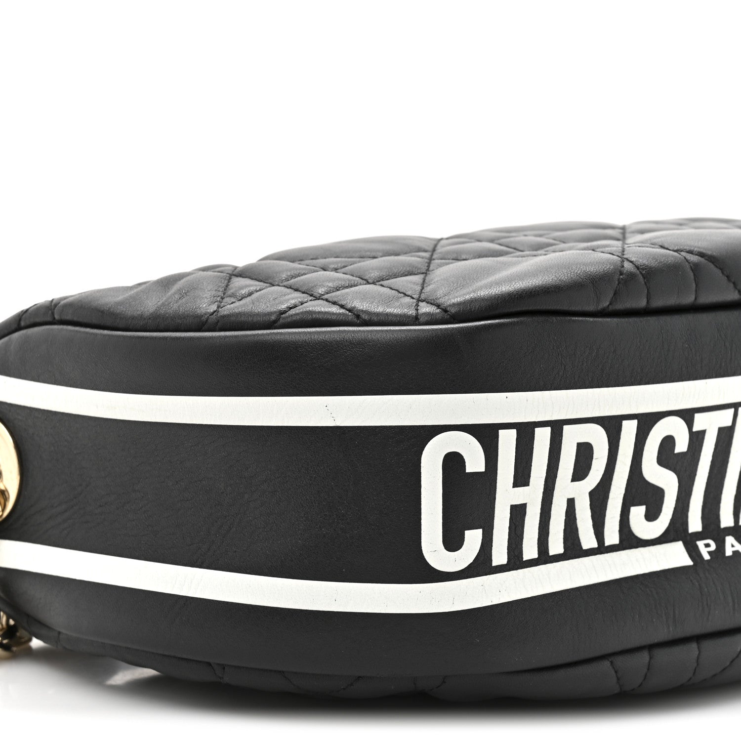 Christian Dior Lambskin Cannage Medium Dior Vibe Hobo Bag Black 10 of 11