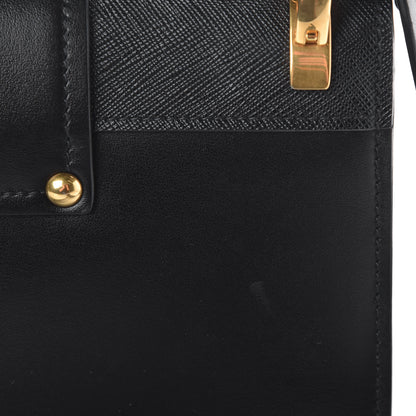 Prada City Calf Saffiano Pionniere Bag Black 12 of 12