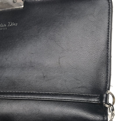 Christian Dior Lambskin Cannage Miss Dior Promenade Pouch Black 6 of 7