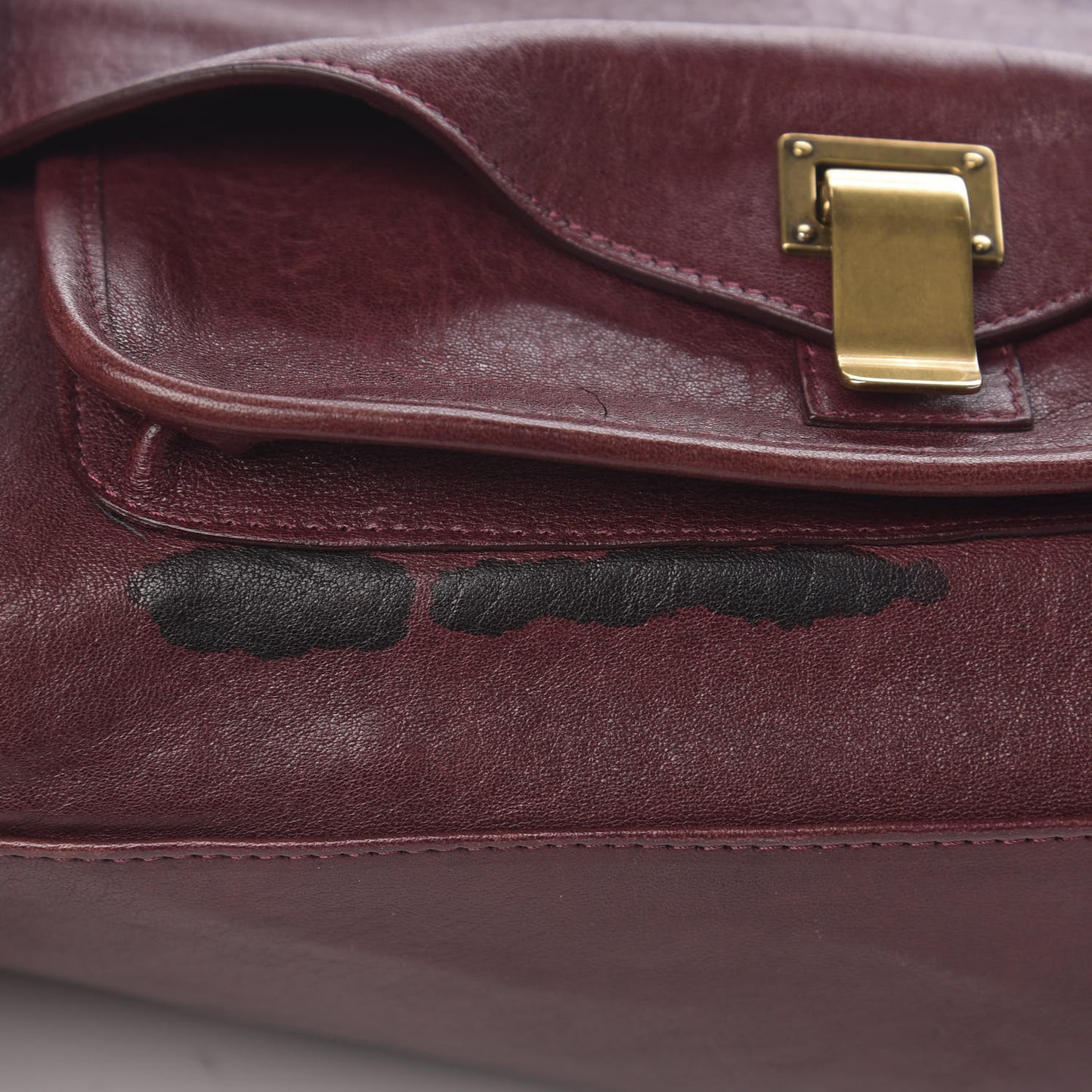 Lambskin Small PS1 Keep All Burgundy
