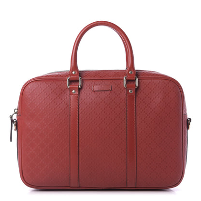 Gucci Diamante Signature Briefcase Red 1 of 9