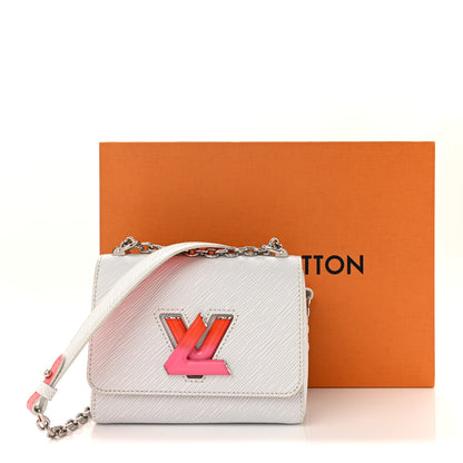 Louis Vuitton Epi Twist Braided Strap Shoulder Bag PM White PInk 14 of 14