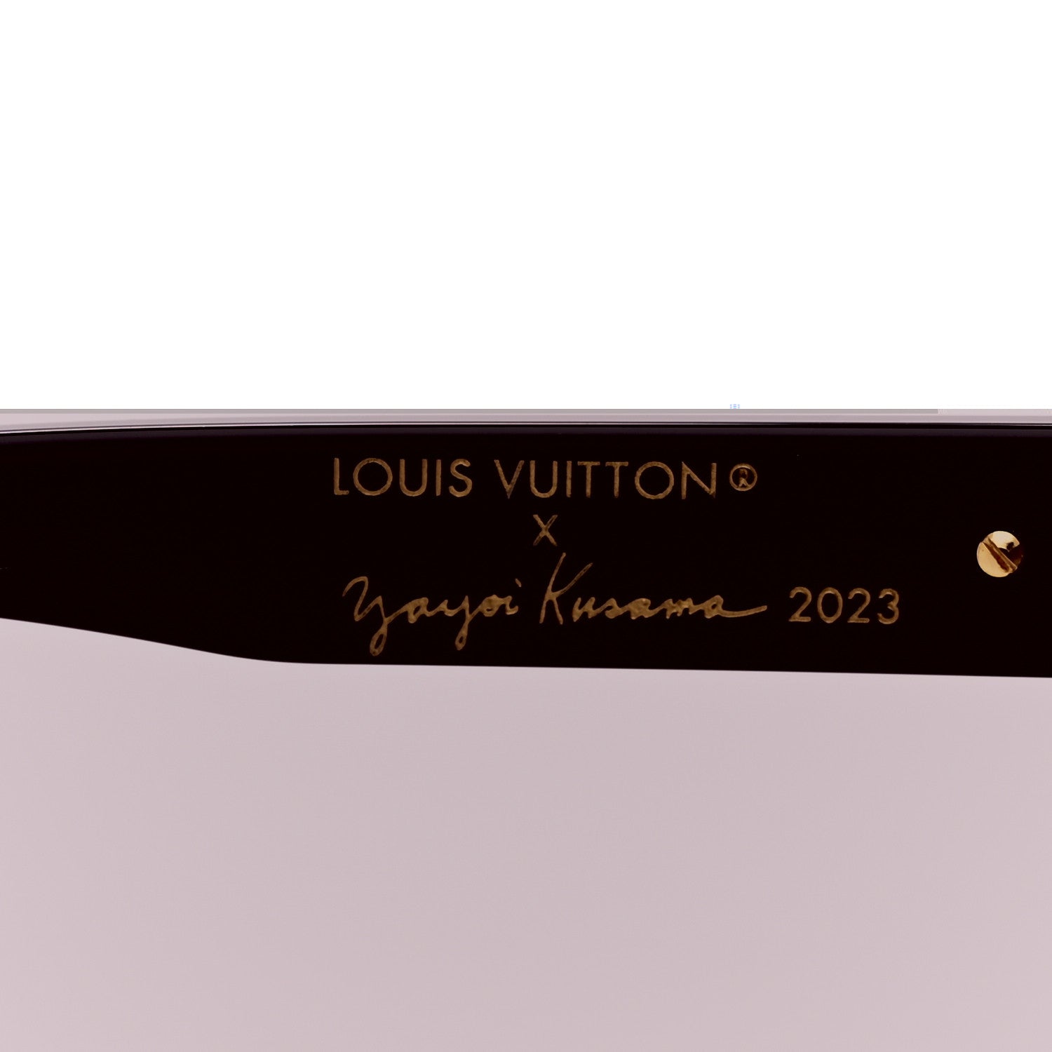 Louis Vuitton LV X YK Acetate Painted Dots Sunglasses Z1902W Black White 5 of 7