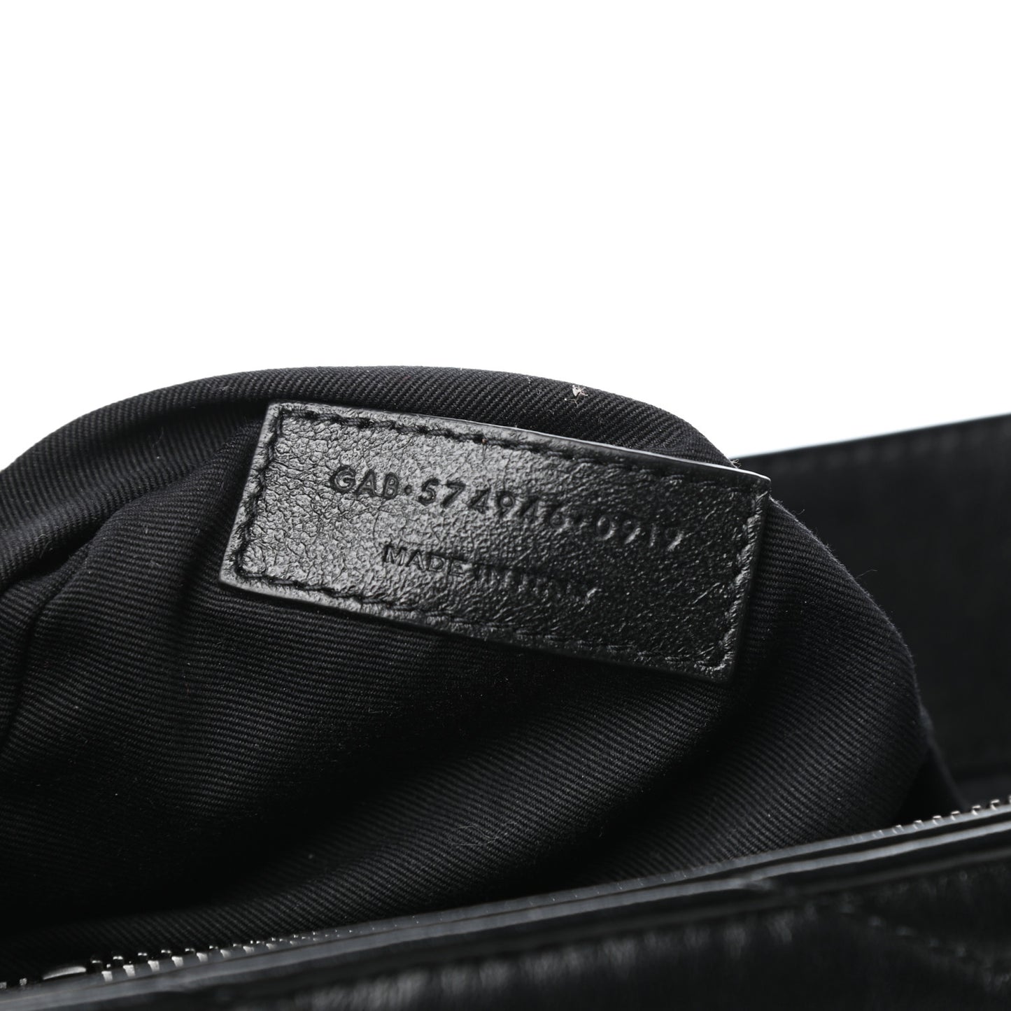 Calfskin Y Quilted Monogram Medium Loulou Chain Satchel Black