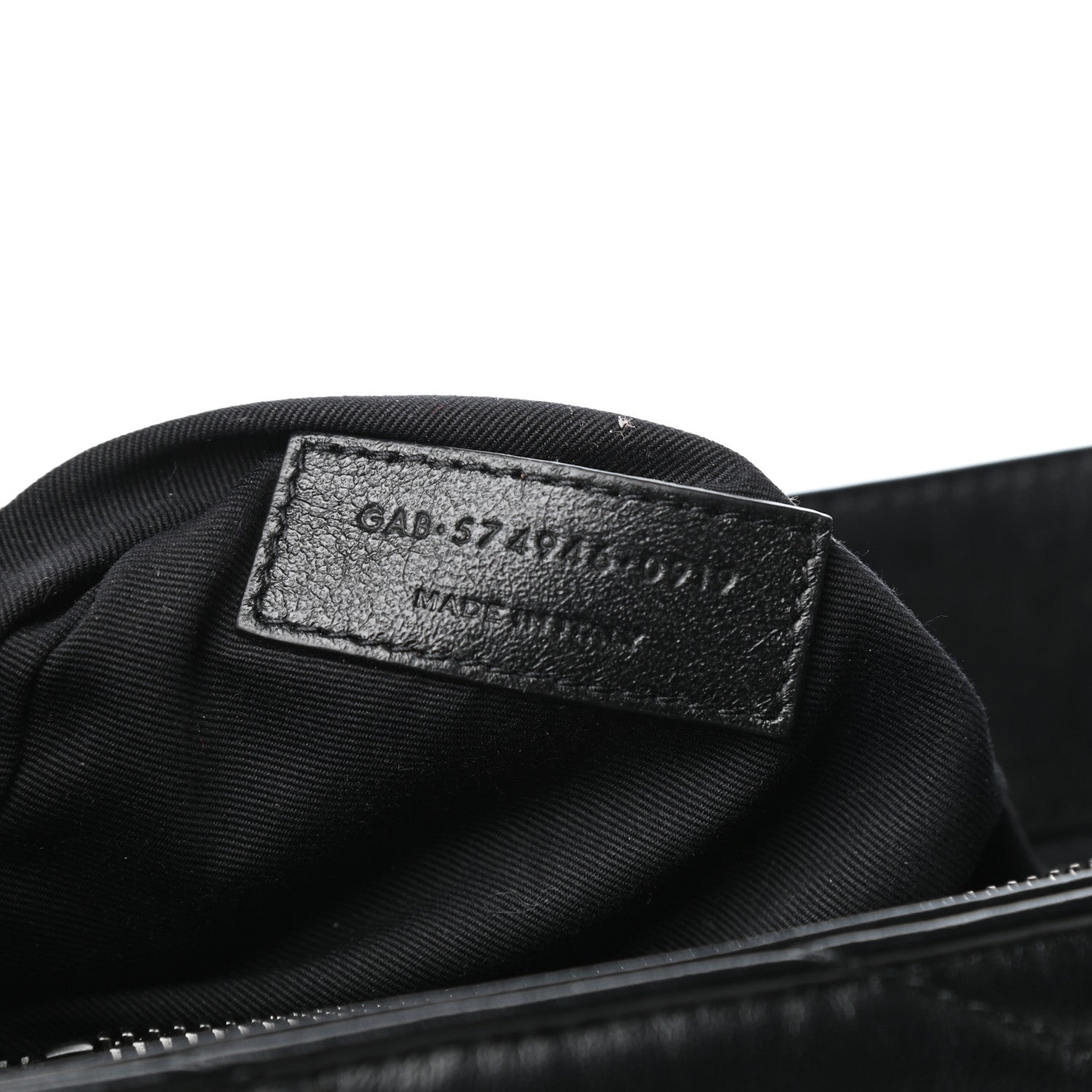 Saint Laurent Calfskin Y Quilted Monogram Medium Loulou Chain Satchel Black 7 of 9