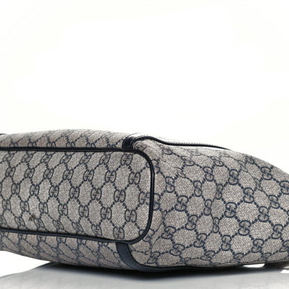 Gucci GG Supreme Monogram Medium Joy Tote Navy 9 of 10