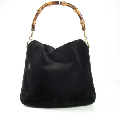 Gucci Suede Bamboo Top Handle Tote 1 of 9