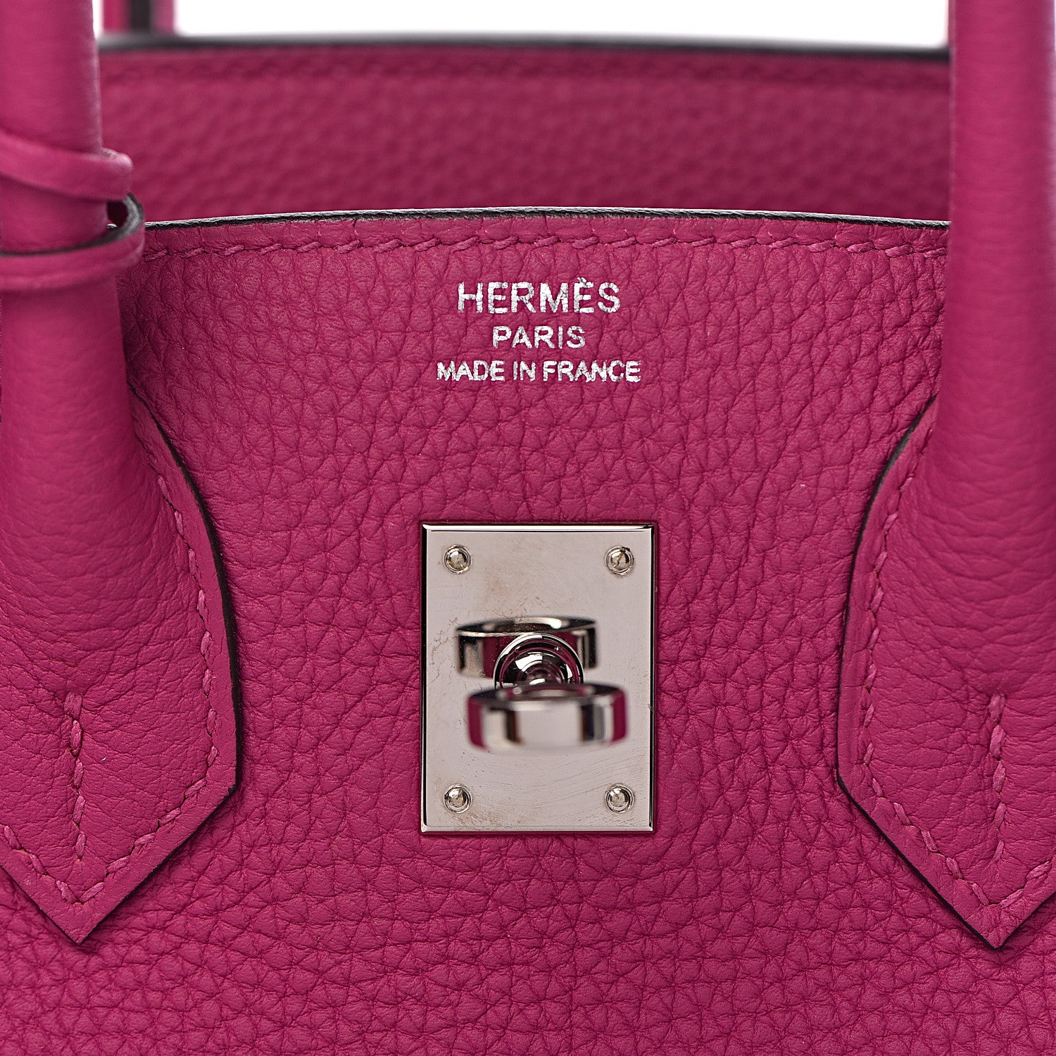 Hermes Togo Birkin 25 Rose Pourpre 6 of 46