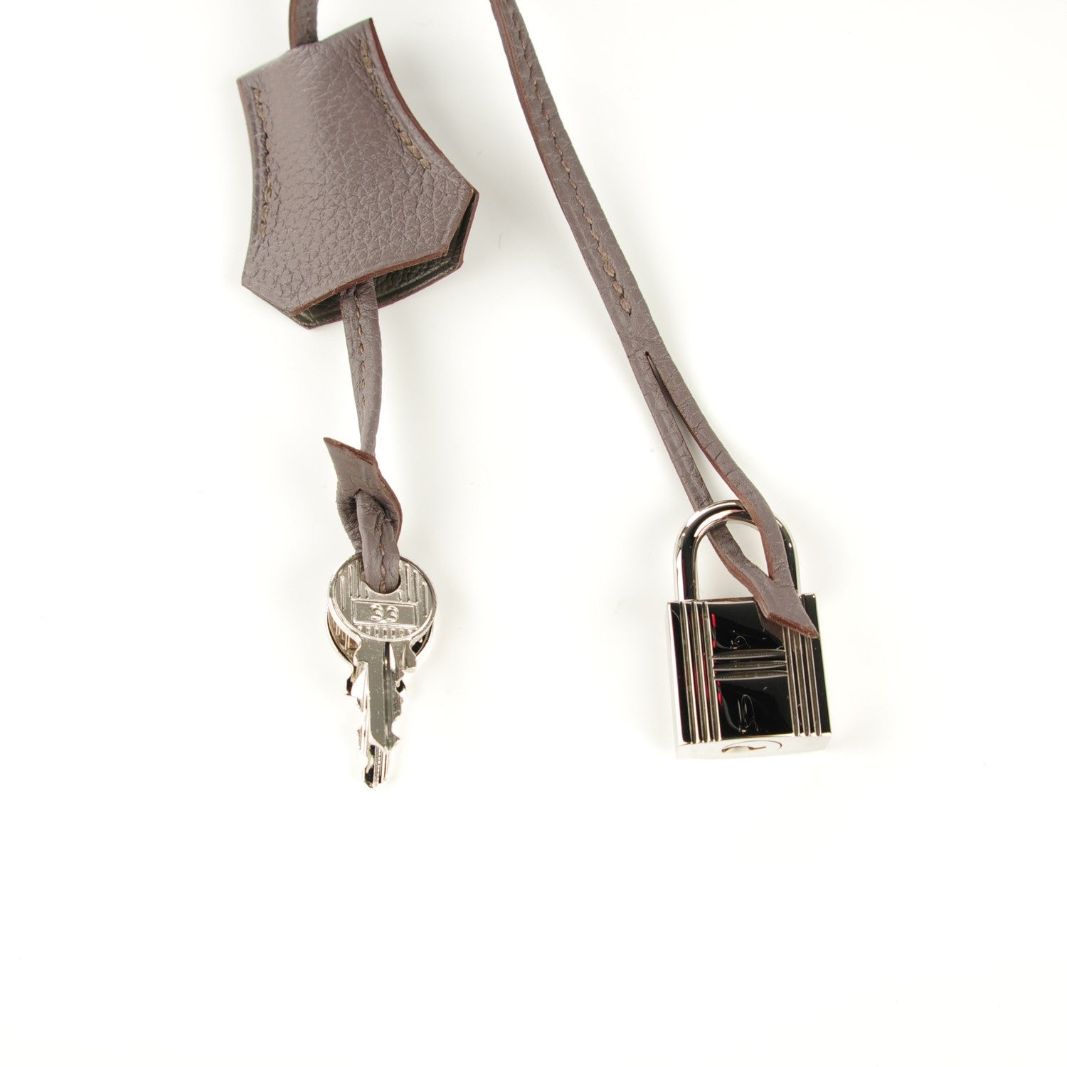 Hermes Togo Birkin 35 Etain 14 of 16