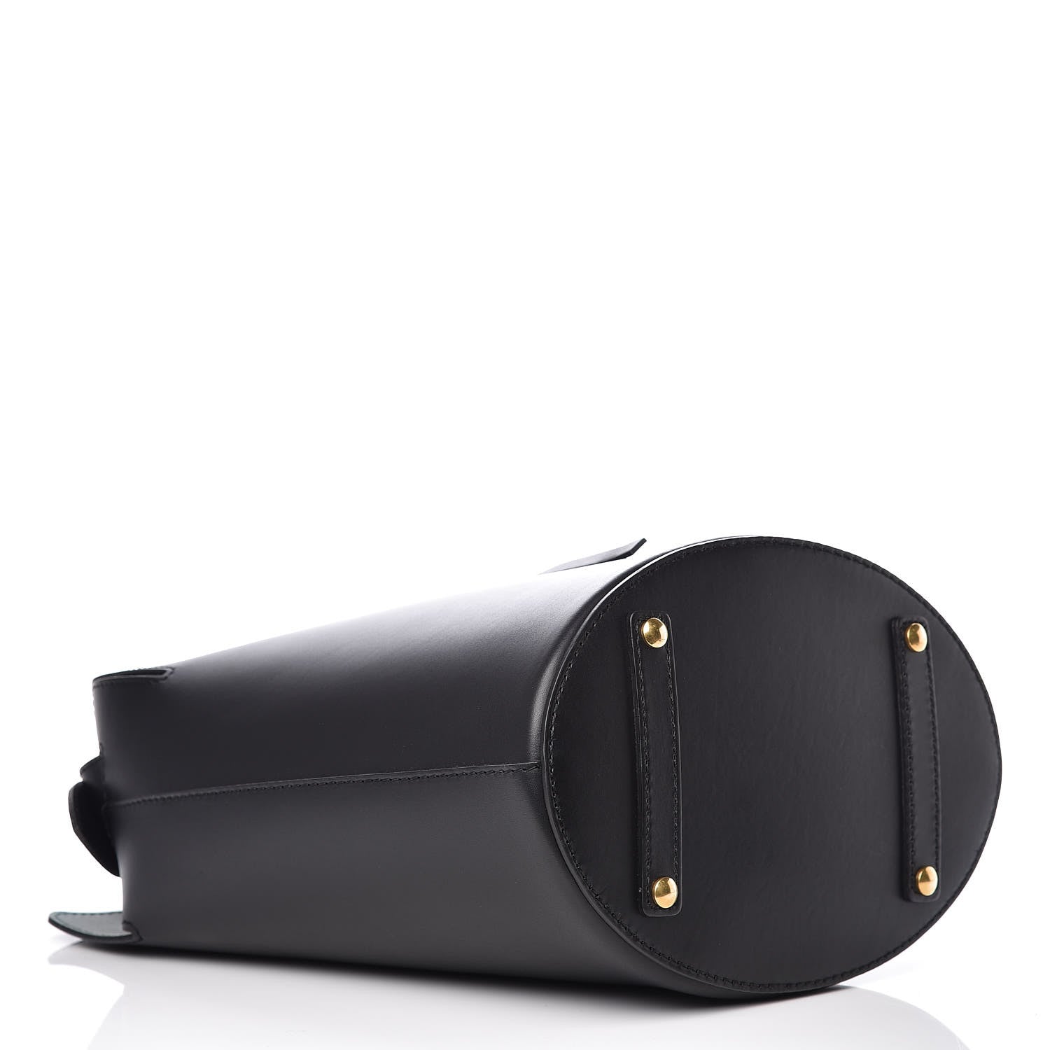 Burberry Supple Calfskin Medium Bucket Black 5 of 9