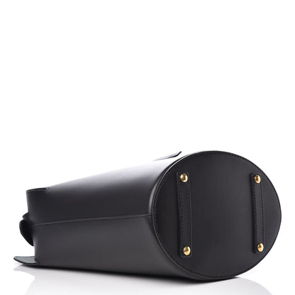 Burberry Supple Calfskin Medium Bucket Black 5 of 9