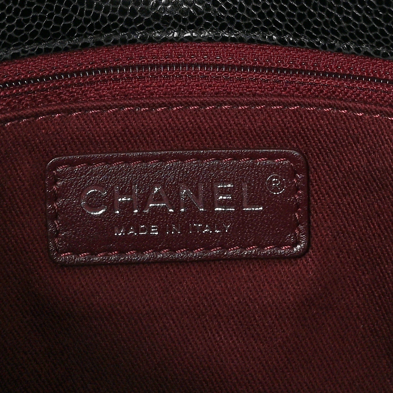 Chanel Crumpled Grained Calfskin Jumbo CC Crave Flap Black 6 of 12