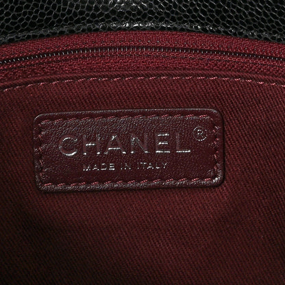 Chanel Crumpled Grained Calfskin Jumbo CC Crave Flap Black 6 of 12