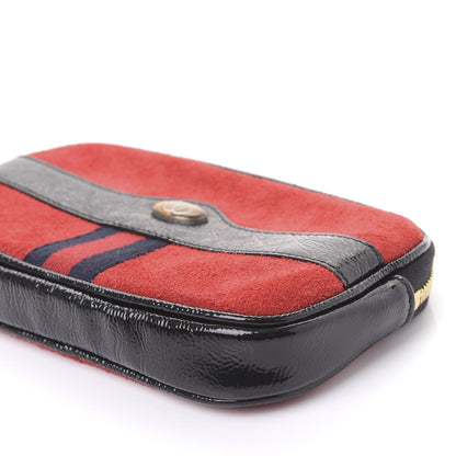 Gucci Suede Patent Ophidia Belted iPhone Case 80 32 Hibiscus Red 6 of 10