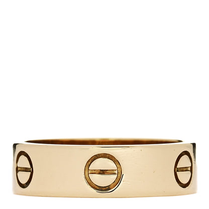 Cartier 18K Yellow Gold 5.5mm LOVE Ring 54 7 3 of 5