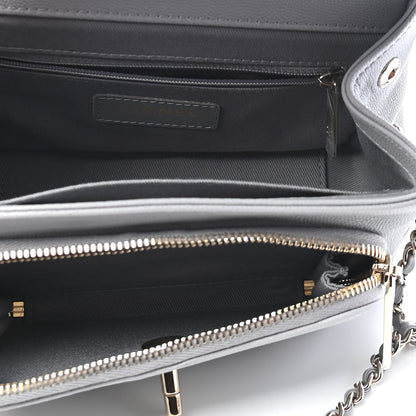 Chanel Caviar Quilted Small Business Affinity Flap Grey 5 of 10