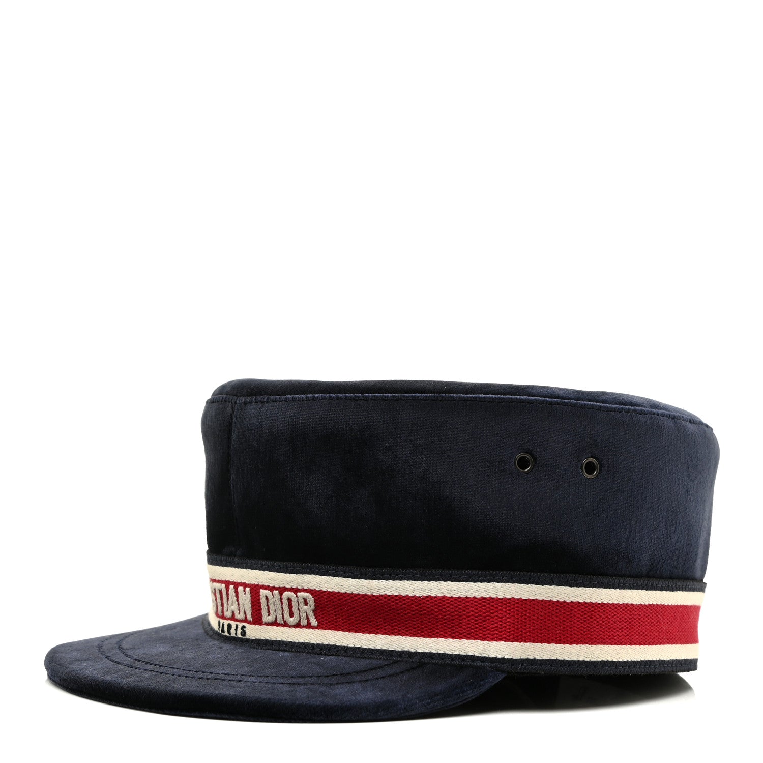 Christian Dior Velvet D Major Cap 58 Blue 1 of 6