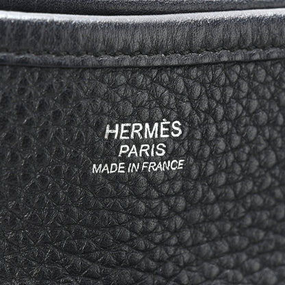 Hermes Taurillon Clemence Amazone Evelyne III PM Bleu Nuit 6 of 10