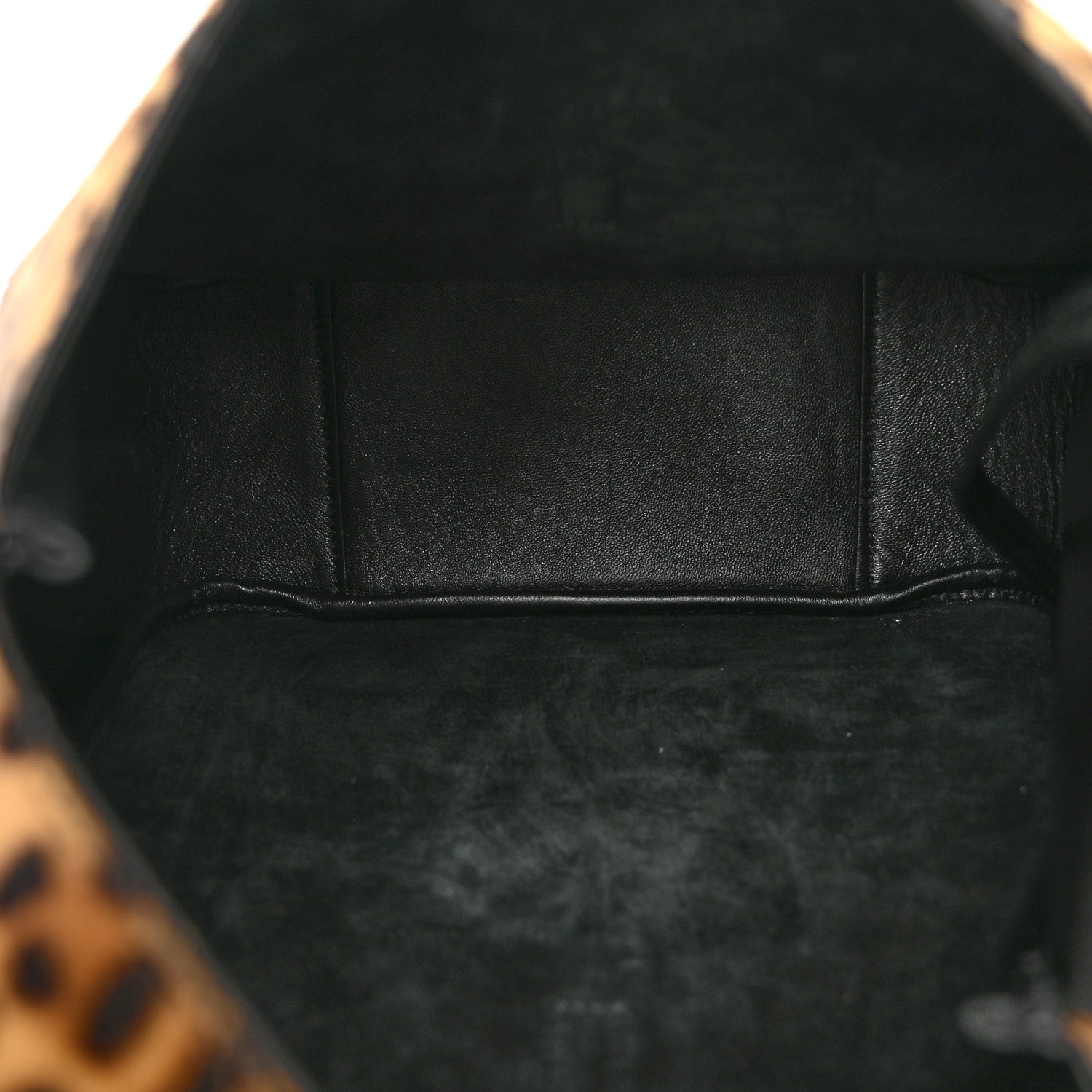Saint Laurent Pony Hair Calfskin Leopard Print Small Le 5 A 7 Soft Hobo 6 of 11