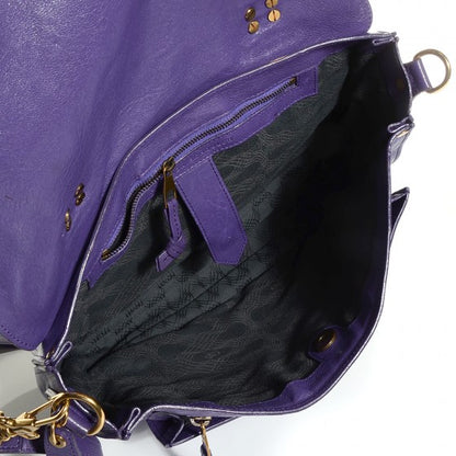 Proenza Schouler Lambskin Medium PS1 Satchel Violet 5 of 26