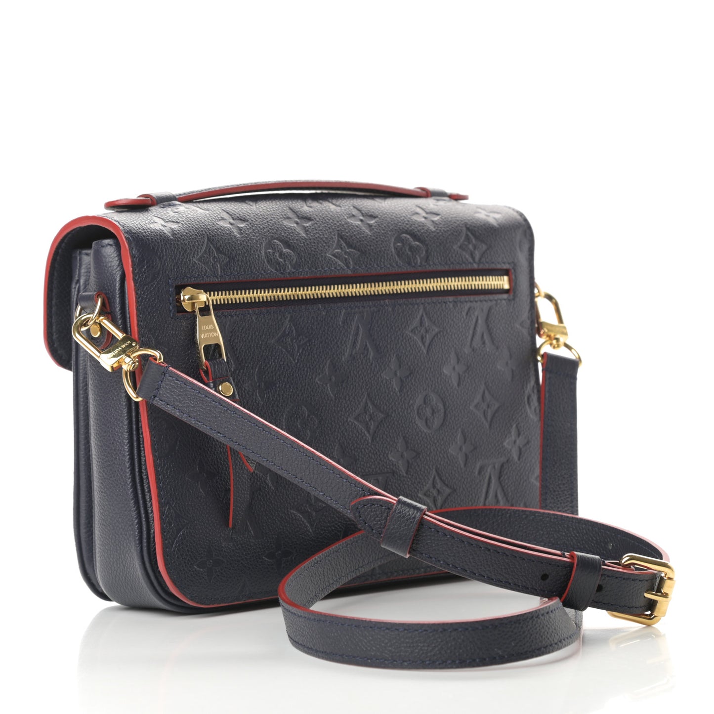 Empreinte Pochette Metis Marine Rouge