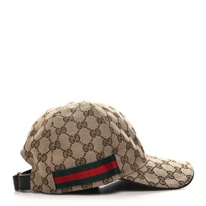 Gucci Monogram Web Baseball Hat L Beige Cocoa 4 of 9