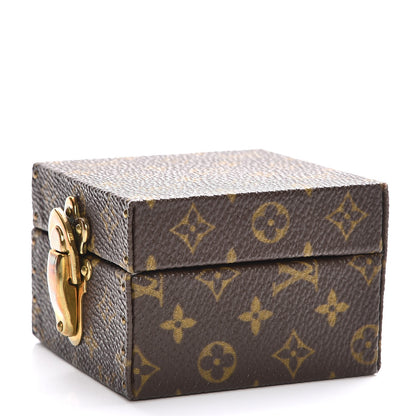 Louis Vuitton Monogram Ring Box Mini Trunk Case 3 of 8