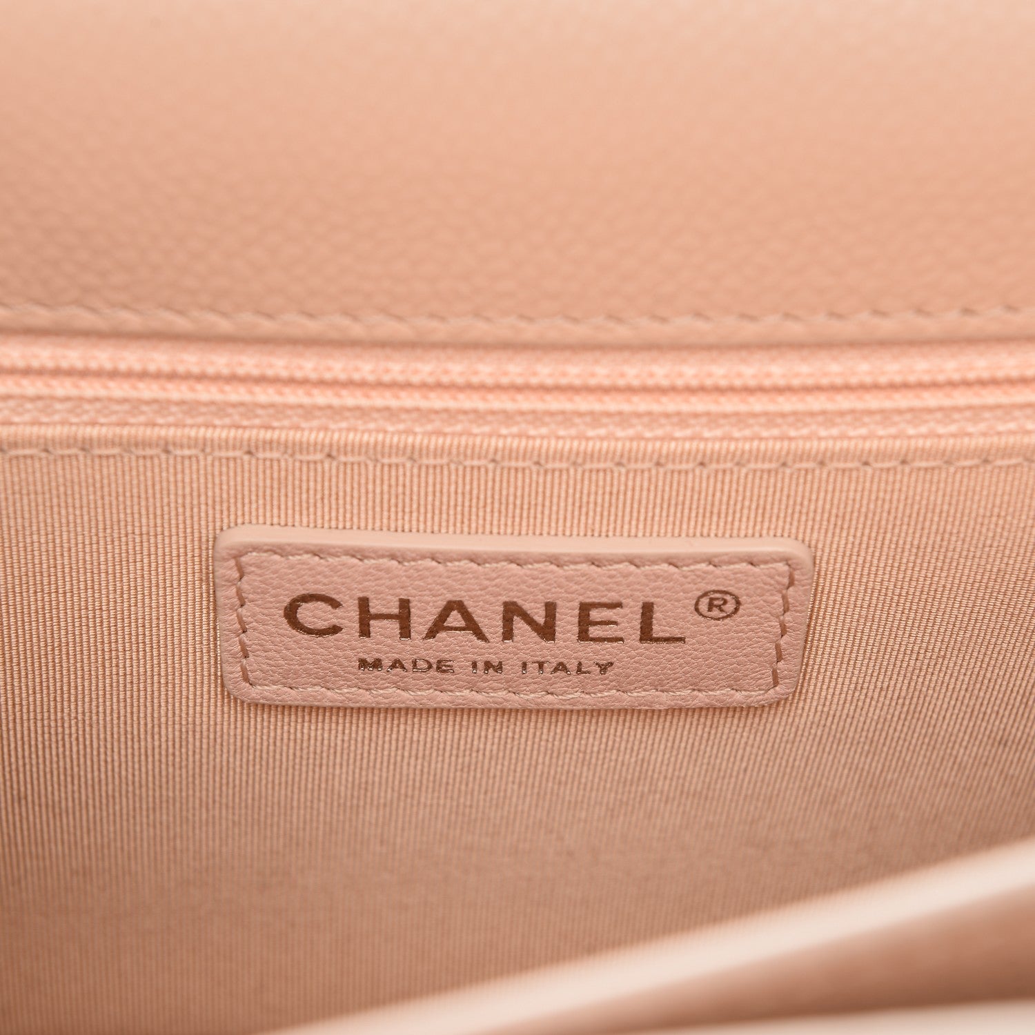 Chanel Grained Calfskin Quilted Large CC Box Flap Light Pink 6 of 8