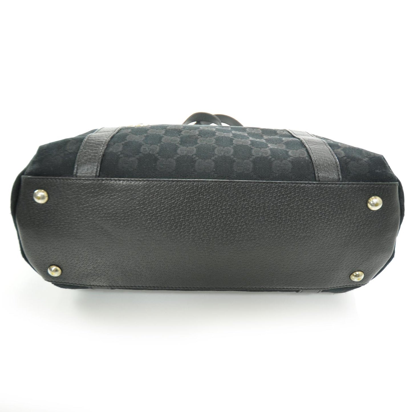 Monogram Abbey Medium Tote Black